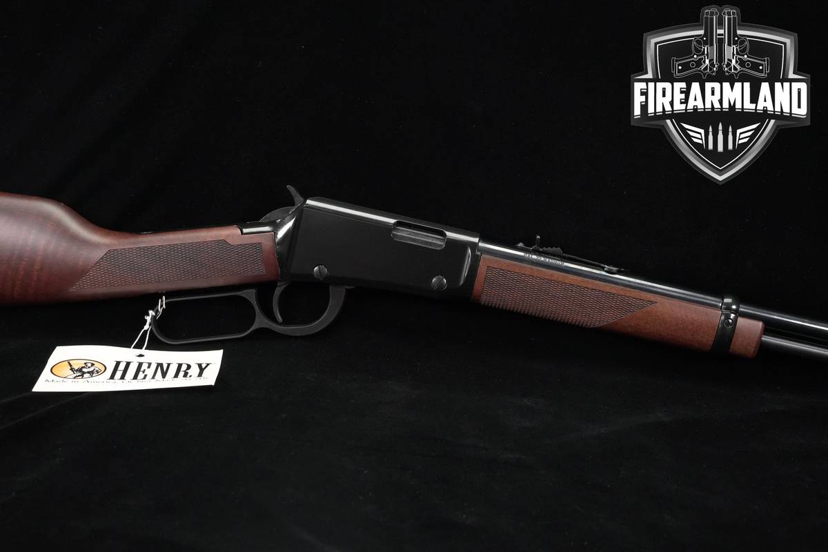 Henry Model H001M 22 WMR 19.25" Blued & Walnut H001-M