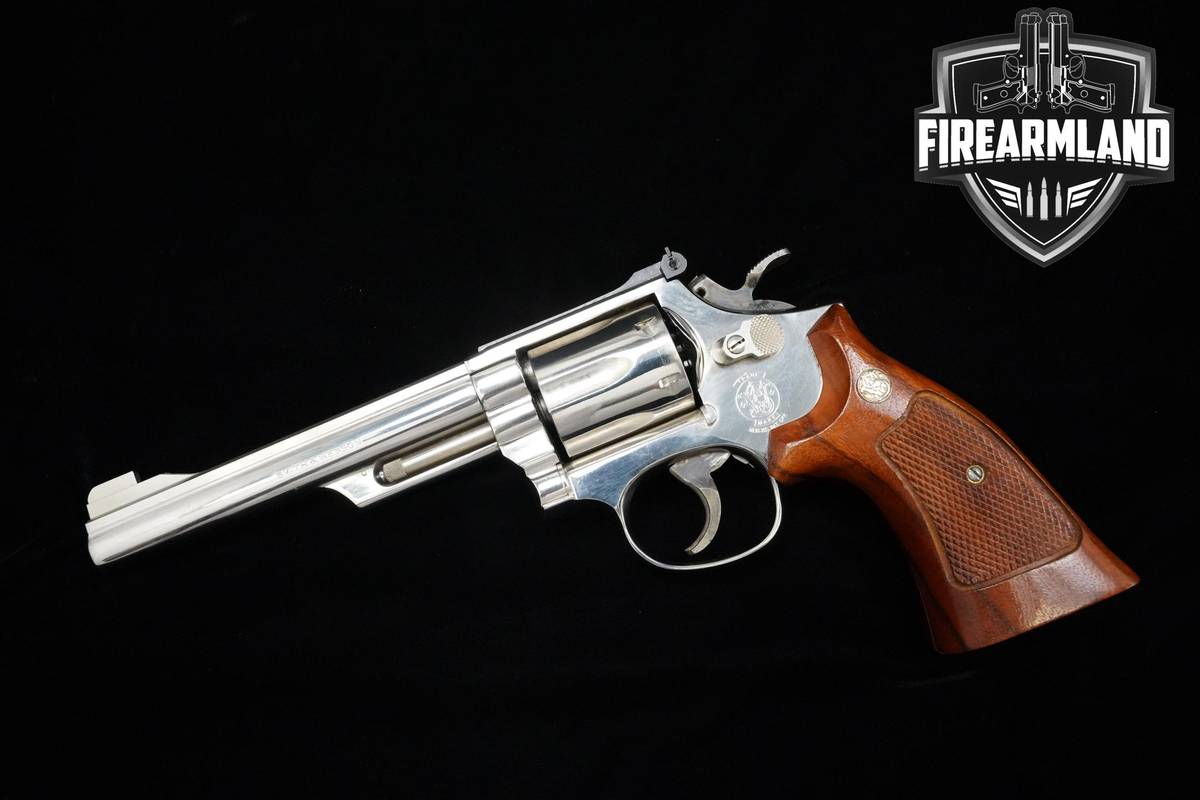 1982 Smith & Wesson (S&W) Model 19-5 Combat Magnum 357 Magnum 6" S&W 19-5