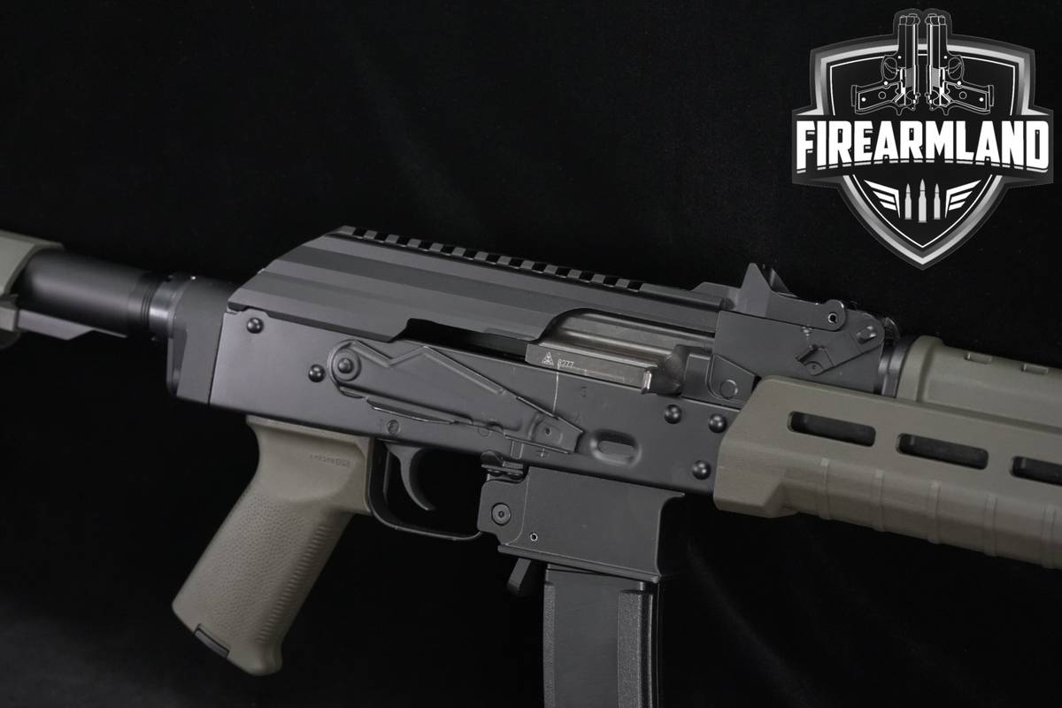 Soviet Arms SA-V 9mm 9.75 Black & OD Green LRBHO MAGPUL