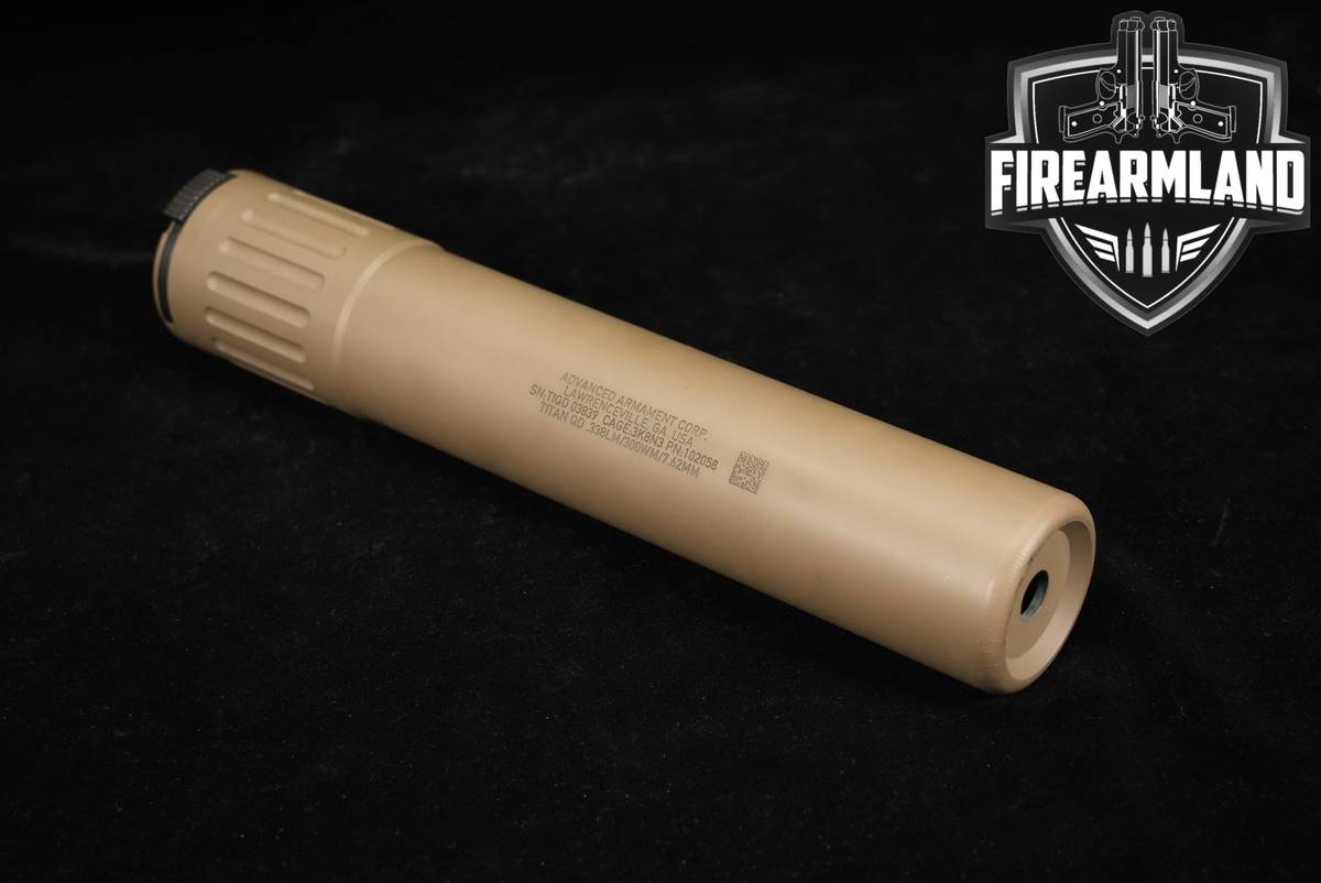 Advanced Armament AAC Titan QD .338LM 300WM 7.62mm Silencer US SOCOM PSR