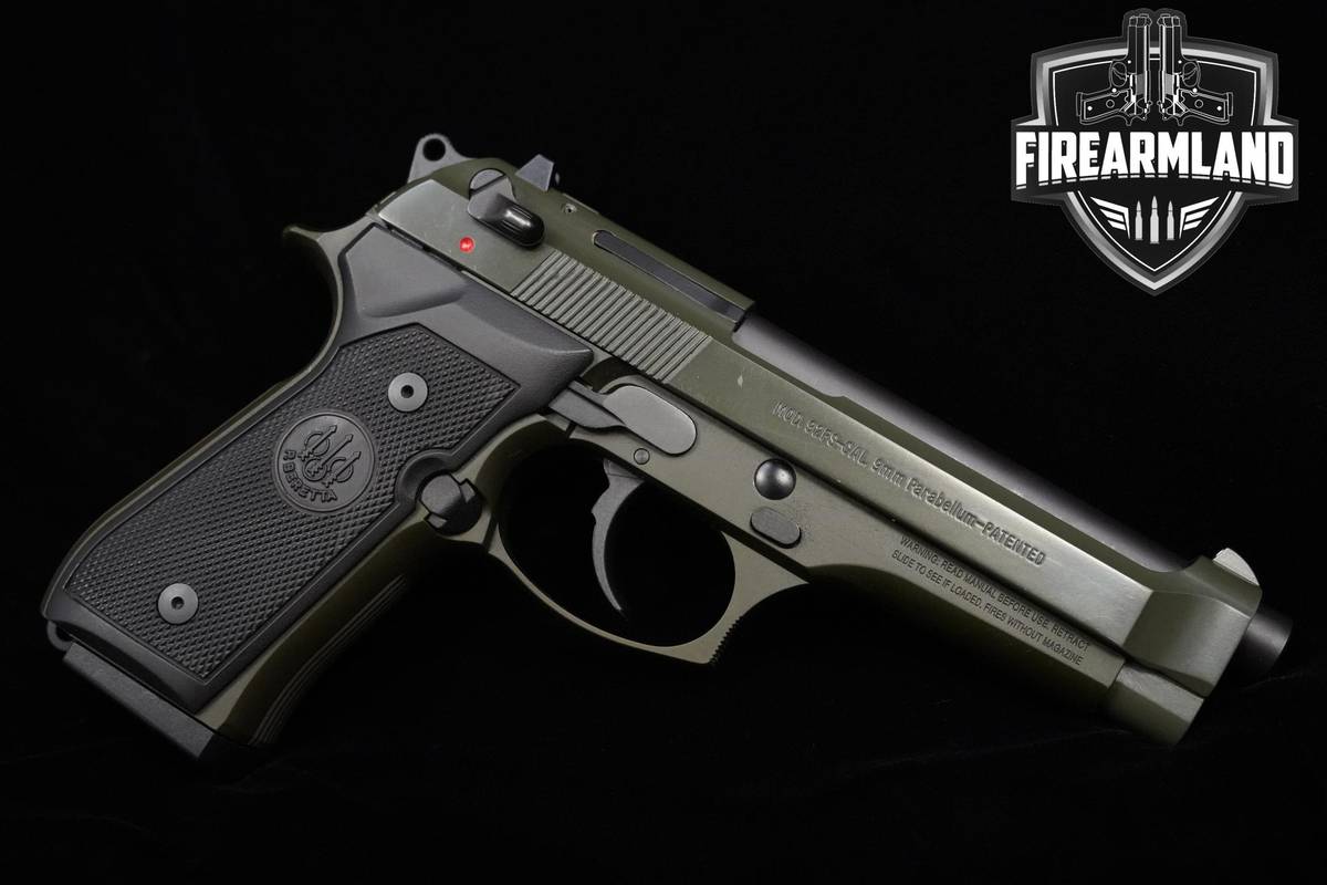 2004 Beretta Model 92FS 9mm 4.9" Beretta 92FS 92-FS +2 MAGS & ORIG CASE