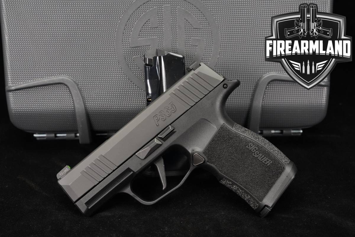 Sig Sauer P365X 9mm 3.1" P 365 X P365 +2 MAGS & ORIG CASE