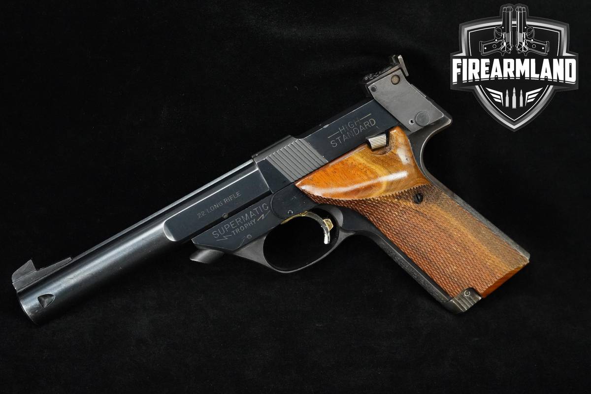High Standard Supermatic Trophy 22LR 5.5" Blued High-Standard MATCH +2 MAGS