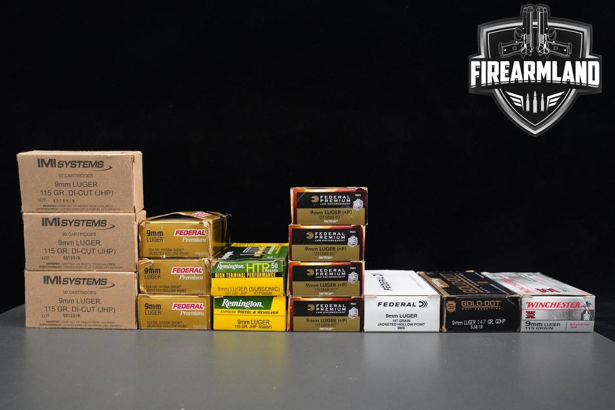 9MM Ammo 9MM Ammunition 750 ROUNDS