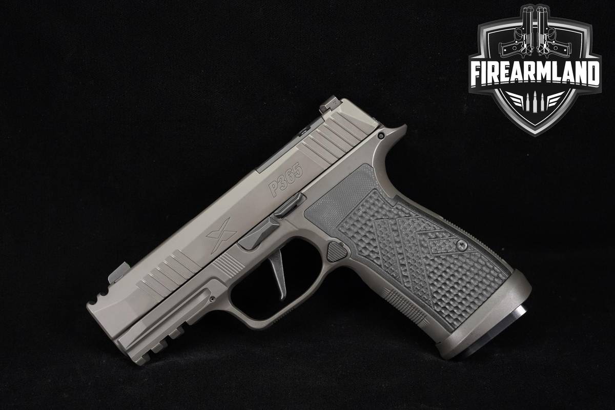 Sig Sauer P365 AXG Legion 9mm 3.1" P-365 Optic Ready +3 MAGS & ORIG CASE