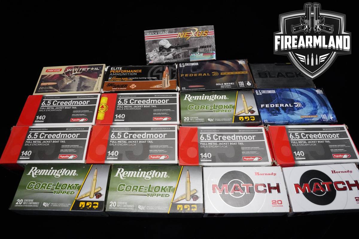 6.5 Creedmoor Ammo 6.5CM Ammo 340 ROUNDS
