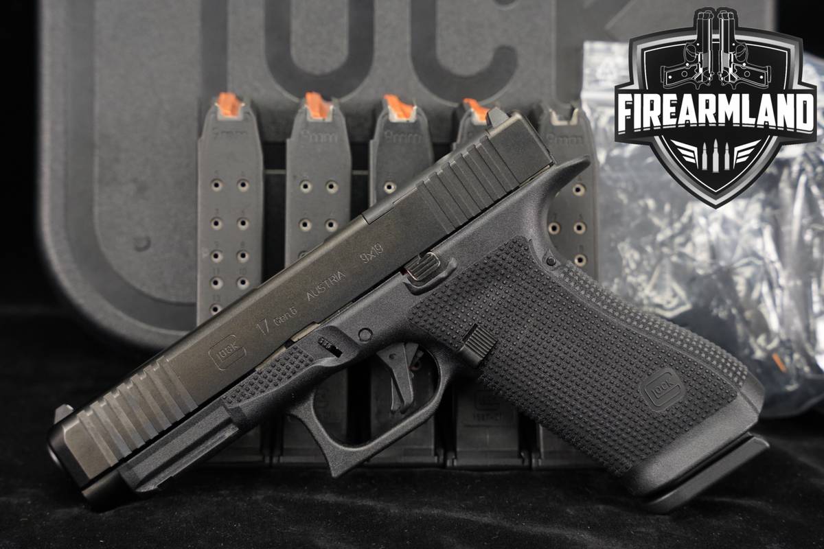 Glock 17 Gen6 ORS G17 Gen 6 9mm 4.49 +SIX MAGS & ORIG CASE