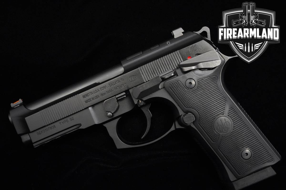 Beretta 92GTS Centurion 9mm Black Bruniton Beretta-92GTS 92 92FS +ORIG CASE