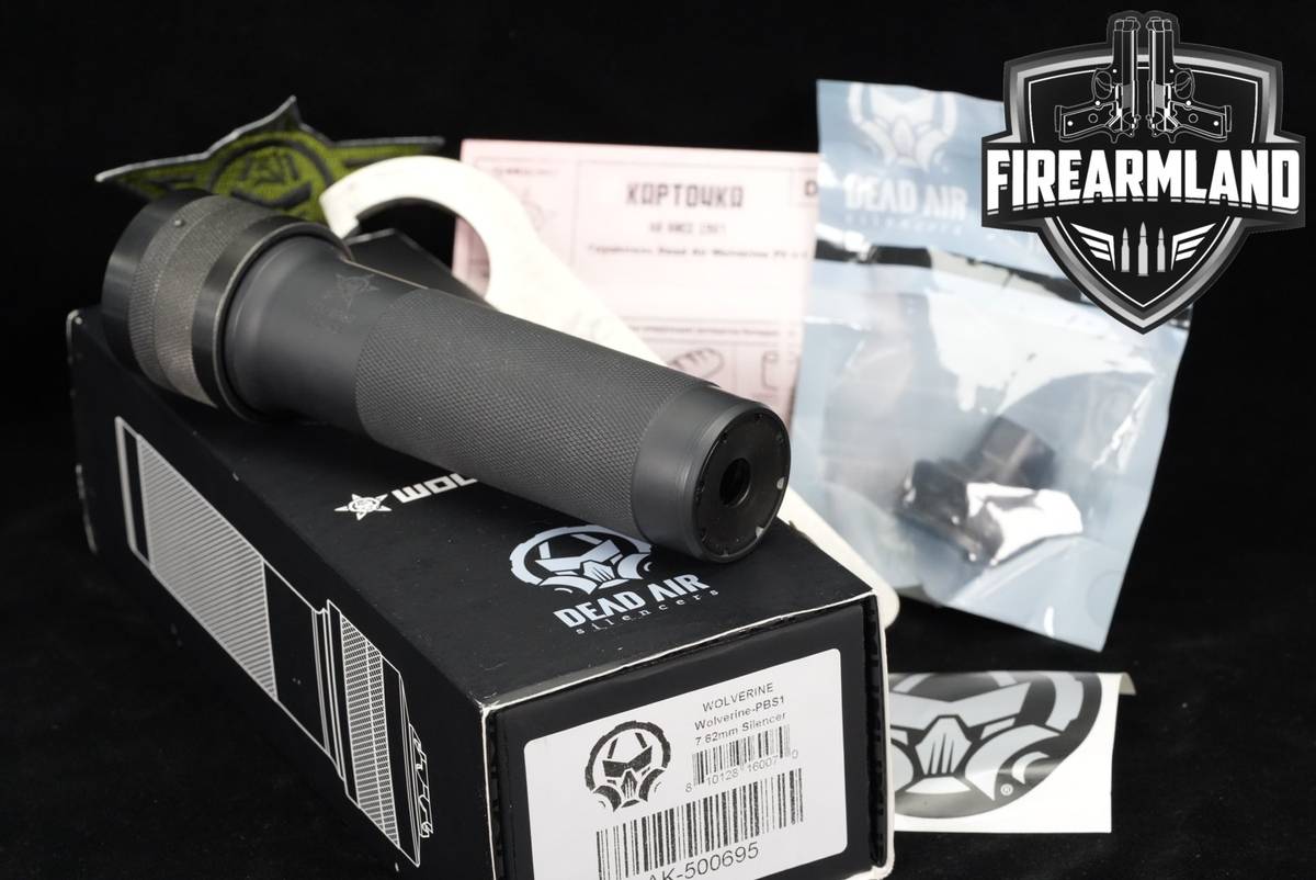 Dead Air Silencers Wolverine PBS-1 7.62 mm Suppressor DA410 DA-410 ORIG BOX