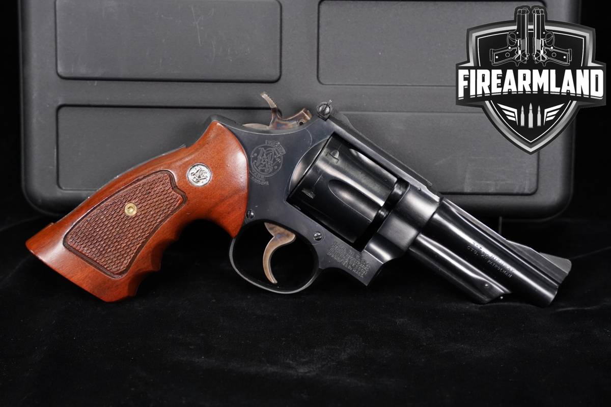 1975-1977 Smith & Wesson S&W Model 28-2 Highway Patrolman 4" Blued DA/SA