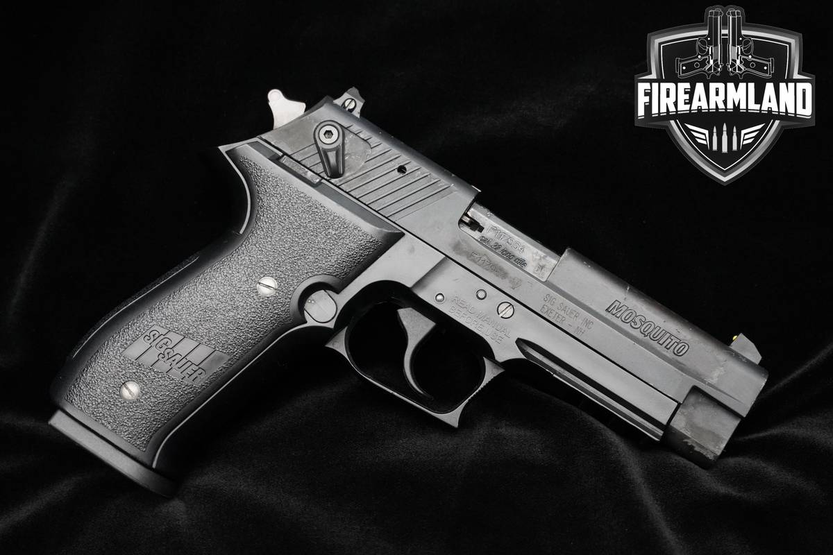 2011 Sig Sauer Mosquito 22LR 3.9" Nitron Pistol Germany +3 MAGS 22 LR Sig 