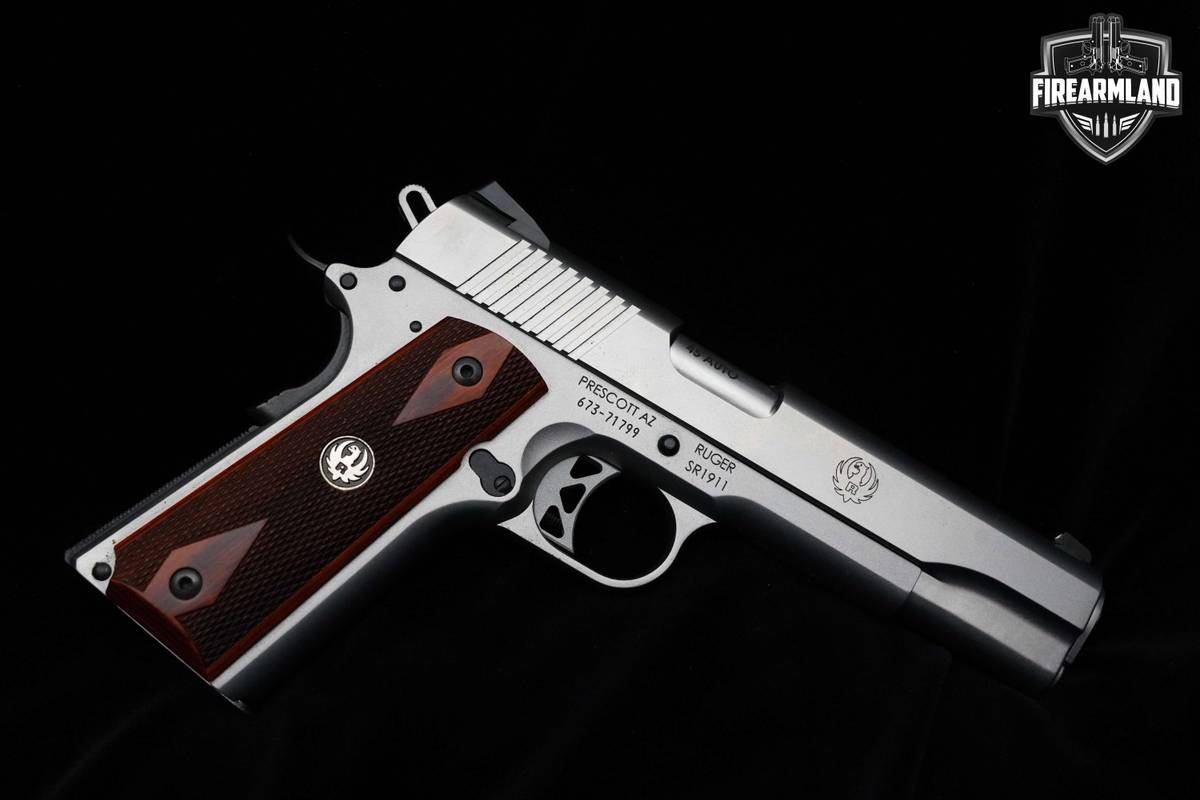 NEW Ruger SR1911 45 ACP Sturm Ruger 45-ACP SR-1911 SA Pistol 8+1 ORIG CASE
