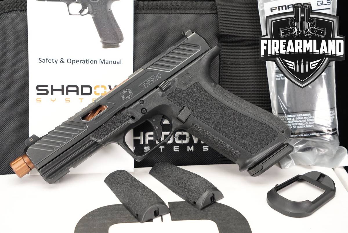 Shadow Systems DR920 Elite 9mm Optics-Ready 5" DR 920 +2 MAGS & ORIG BOX