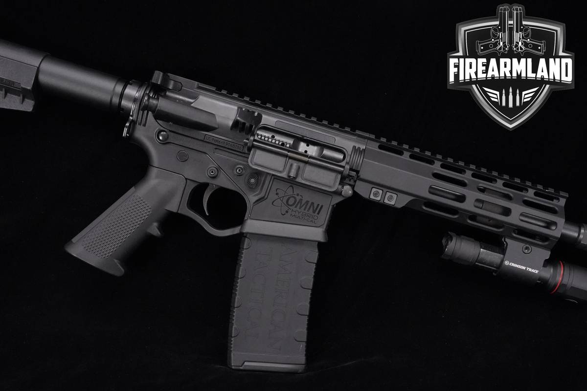 American Tactical Omni Hybrid 300 Blackout AR-15 AR15 8.25" ATI Omni-Hybrid