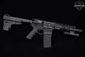 American Tactical (ATI) Omni Hybrid .300 AAC Blackout (7.62x35mm) Black in Very Good Condition Image 3