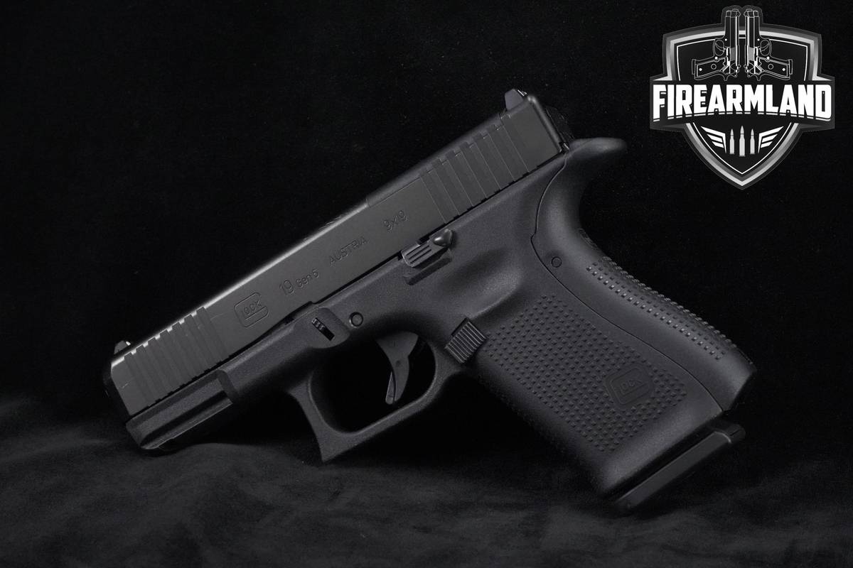 Glock 19 Gen5 MOS 9mm 4" Glock-19 G19 Gen-5 +3 MAGS & ORIG CASE