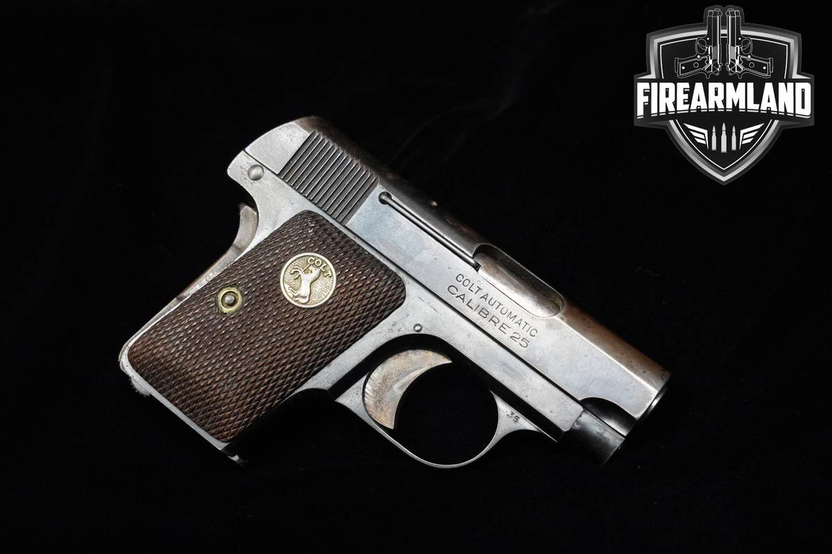 VINTAGE! 1927 Colt Model 1908 Vest Pocket Hammerless Blued Colt 1908