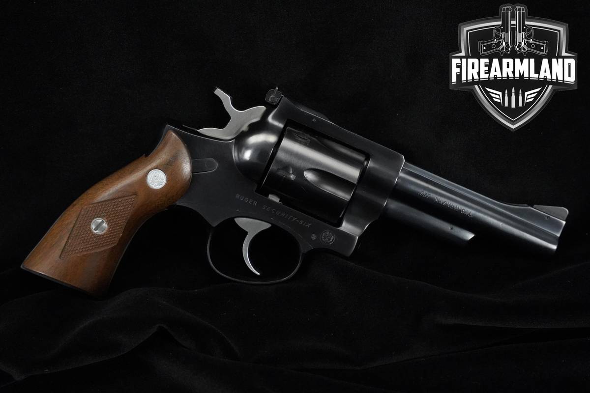 1981 Ruger Security-Six 357 Magnum 4" Blued Ruger Security6 Security-6