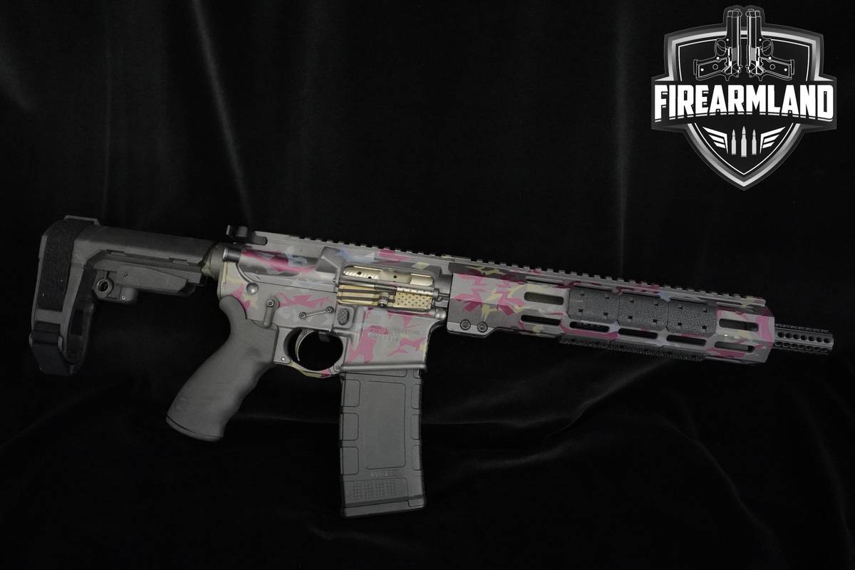 Gray Ghost Precision MFG Cornerstone 300 Blackout AR-15 AR-300 10.5" CAMO