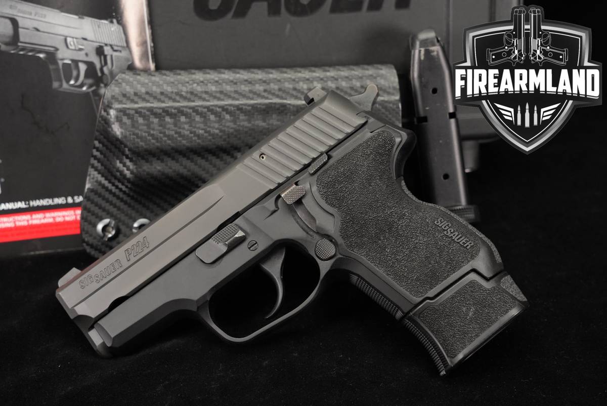 Sig Sauer P224 9mm 3.5" P 224 +2 MAGS, ORIG CASE & HOLSTER