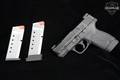 Smith & Wesson (S&W) M&P45 Shield M2.0; Performance Center; Ported; Thumb Safety .45 ACP Black in Excellent Condition Image 2