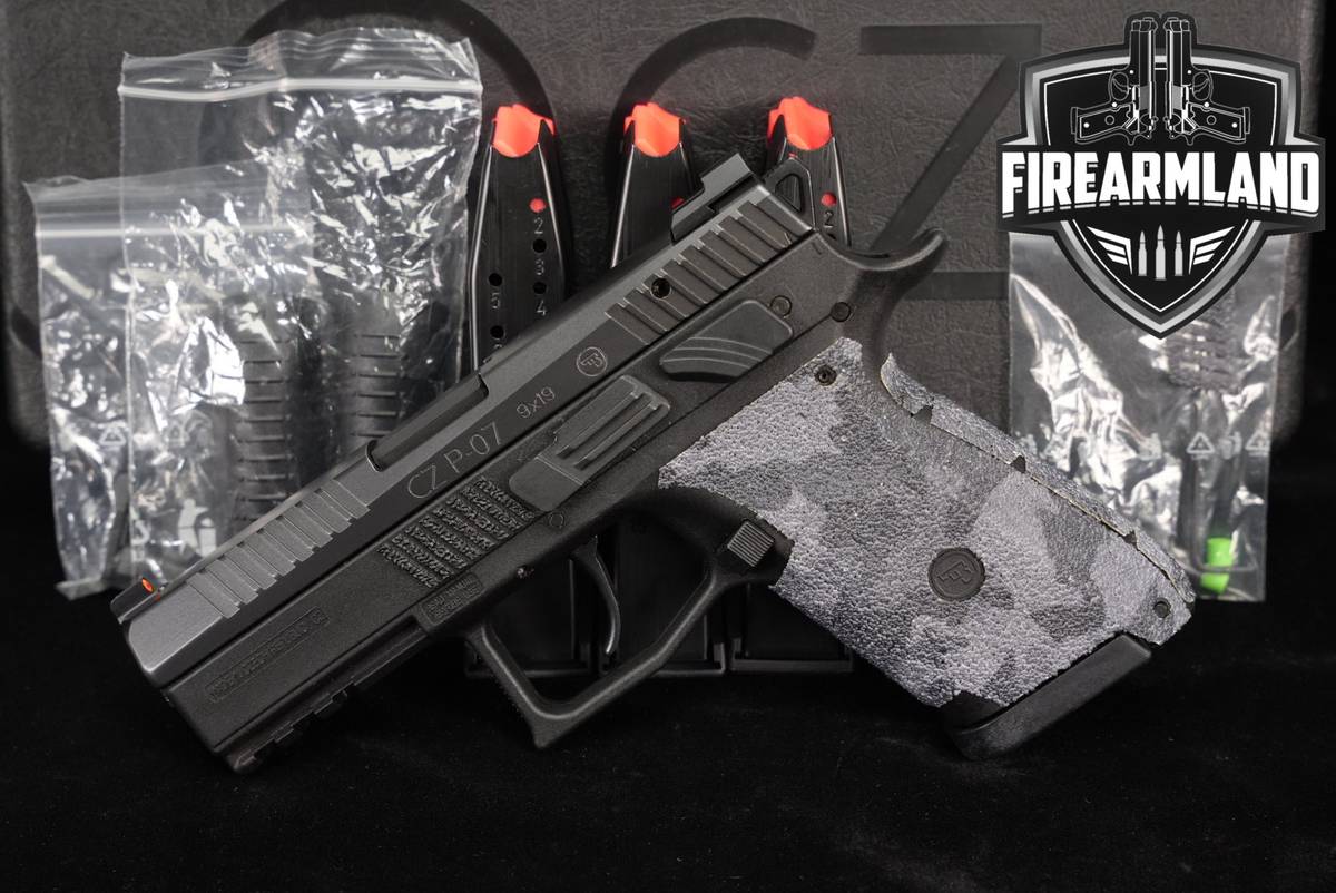 CZ P-07 Omega Gen 2 9mm 3.75" P07 +4 MAGS & ORIG CASE