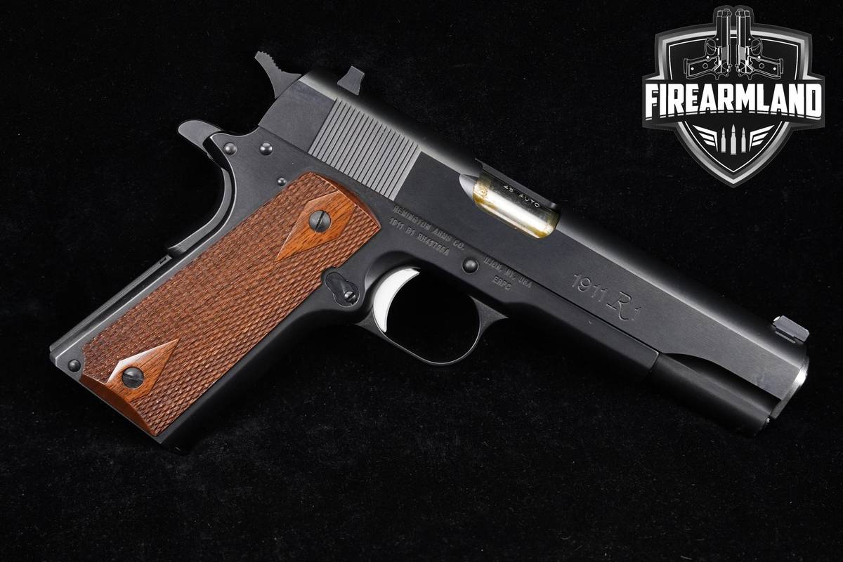 Remington Model 1911 R1 45 ACP 5" Blued 1911R1 Defense Pistol +ORIG CASE