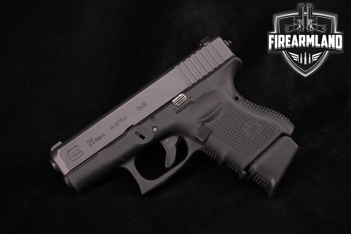 EXTENDO-CLIPO Glock 26 Gen4 9mm 3.43" G26 Gen-4 9-Luger +5 MAGS & ORIG-BOX