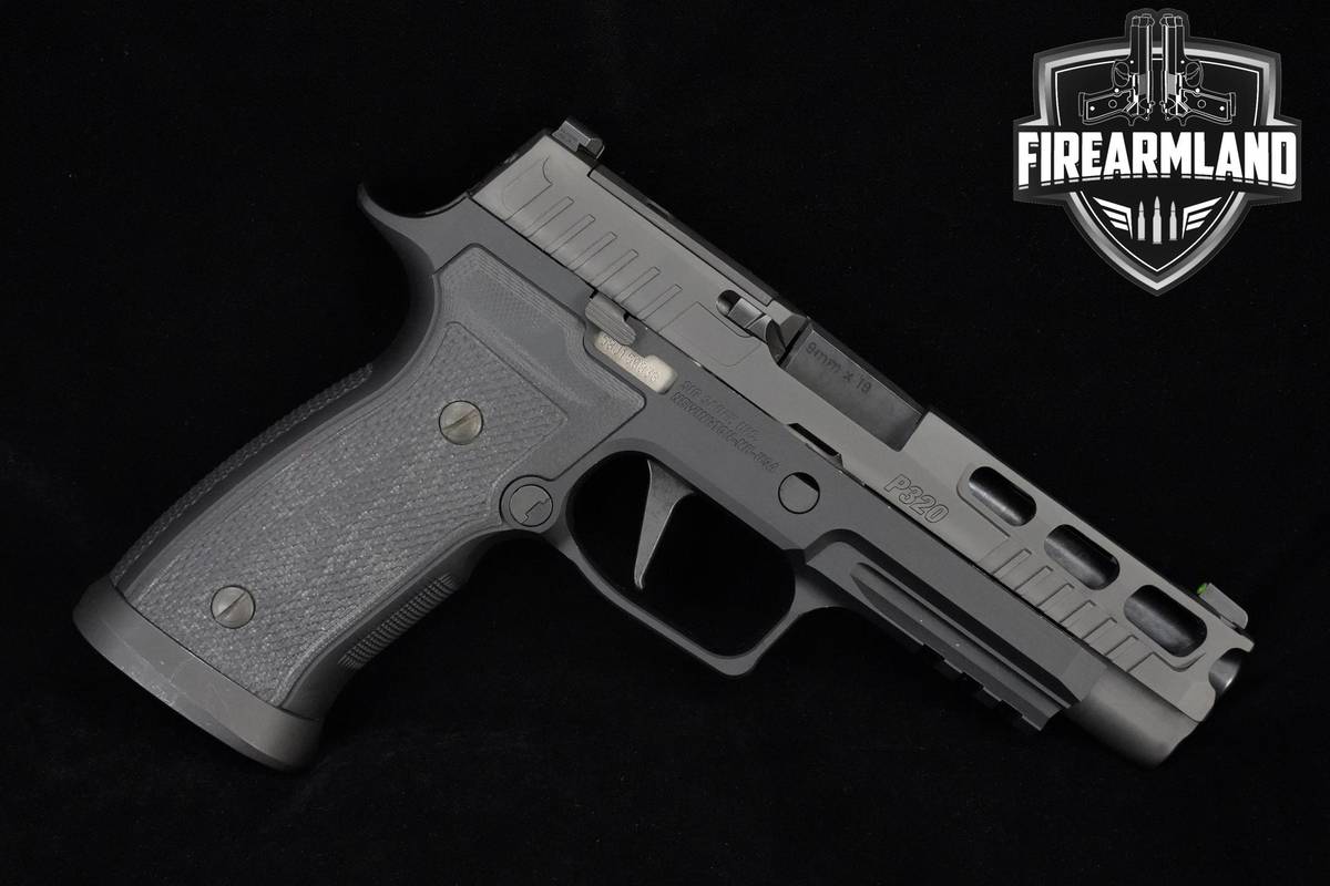 Sig Sauer P320 AXG PRO 9mm 4.7" Sig-Sauer P320 P320AXG +2 MAGS & ORIG CASE