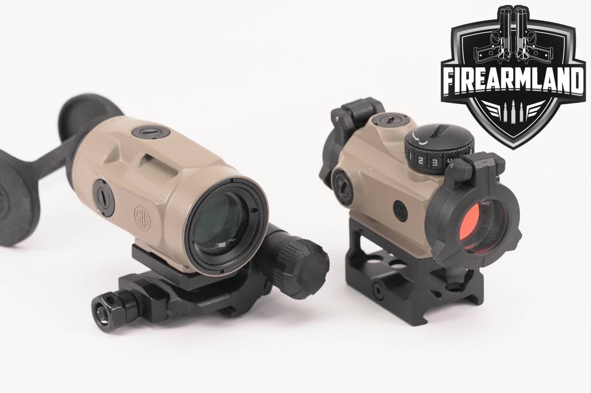 Sig Sauer Romeo-MSR & Juliet3 Micro Combo 2 MOA Red Dot Sight RDS Juliet 3
