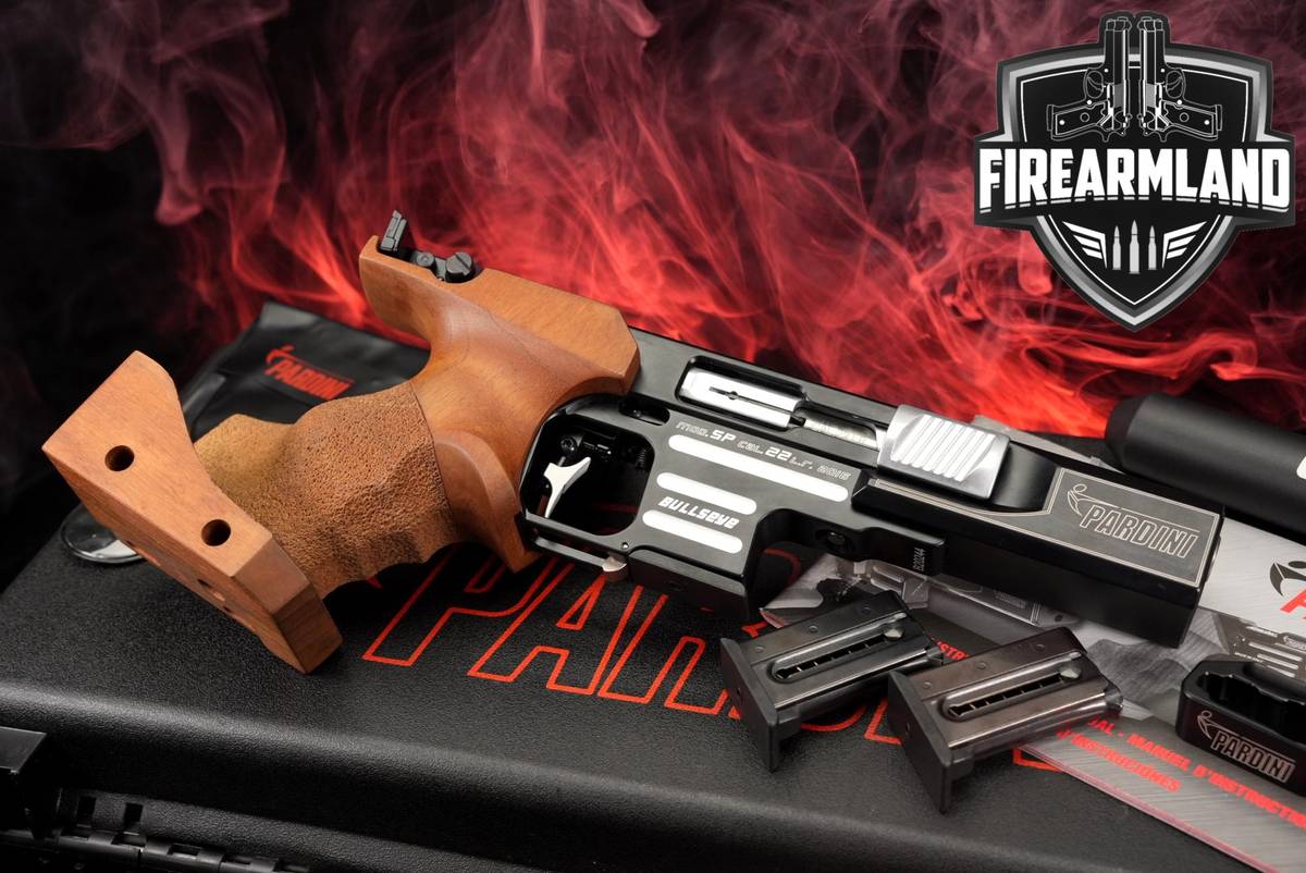 Pardini Armi Model SP Bullseye 22LR 5" +3 MAGS & ORIG CASE