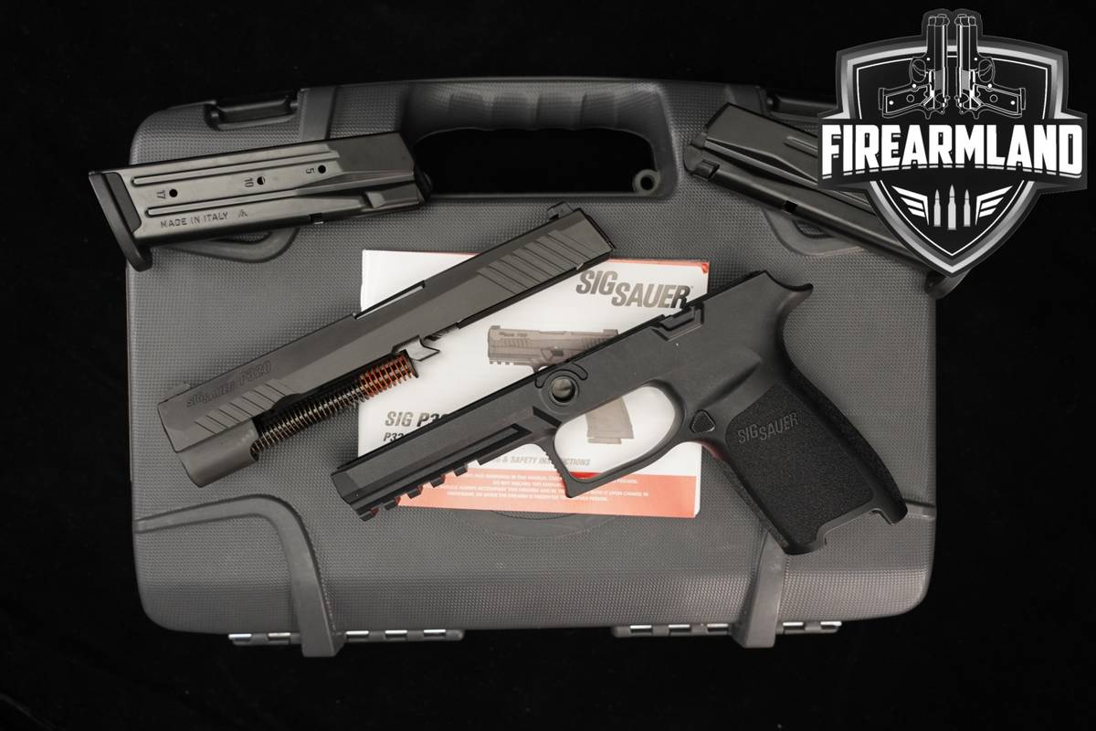 Sig Sauer CKIT-320F P320 Build Kit P-320 GRIP MODULE +ORIG CASE, 2 MAGS