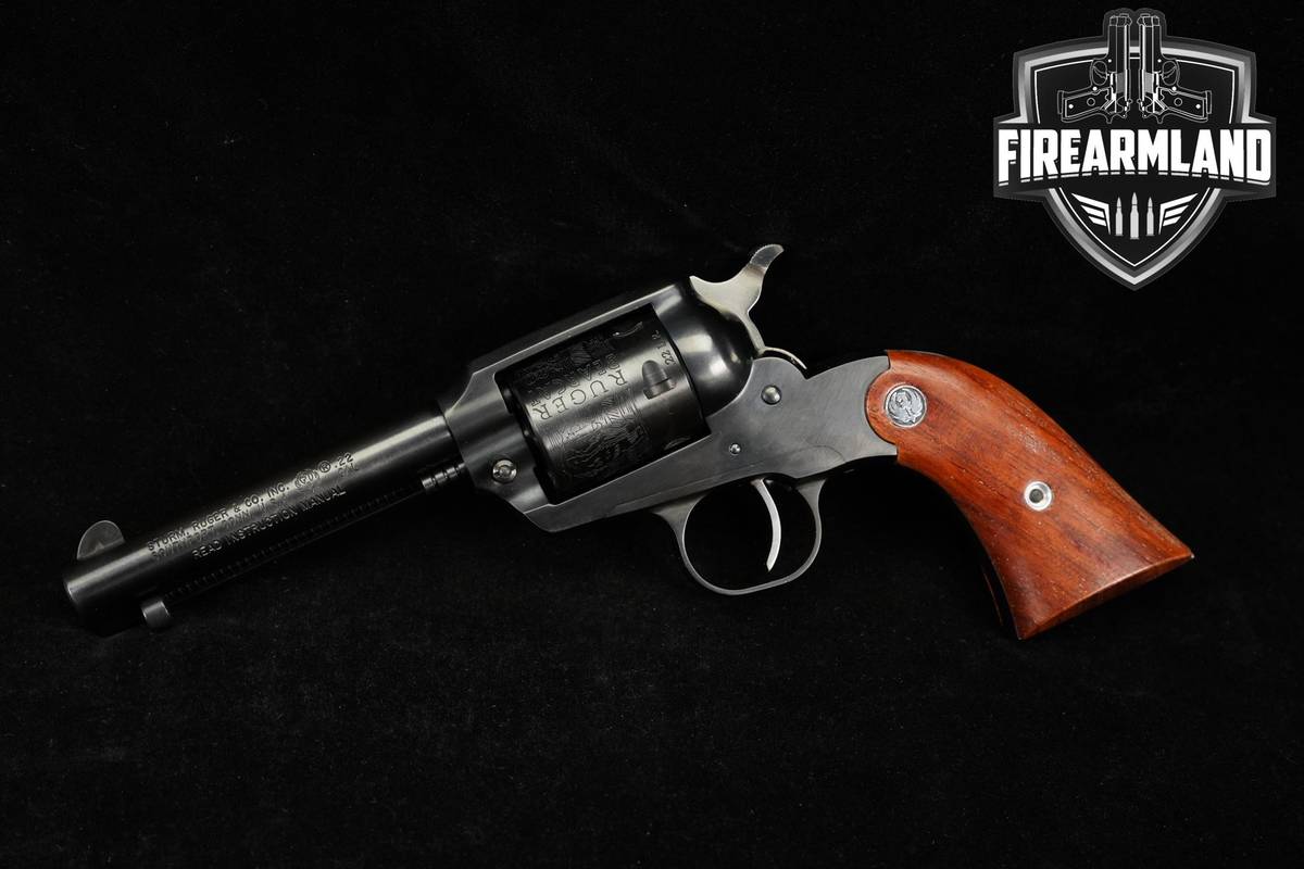 1994 Ruger New Bearcat Convertible 22 LR/22 WMR 4" Blued Revolver +OG BOX