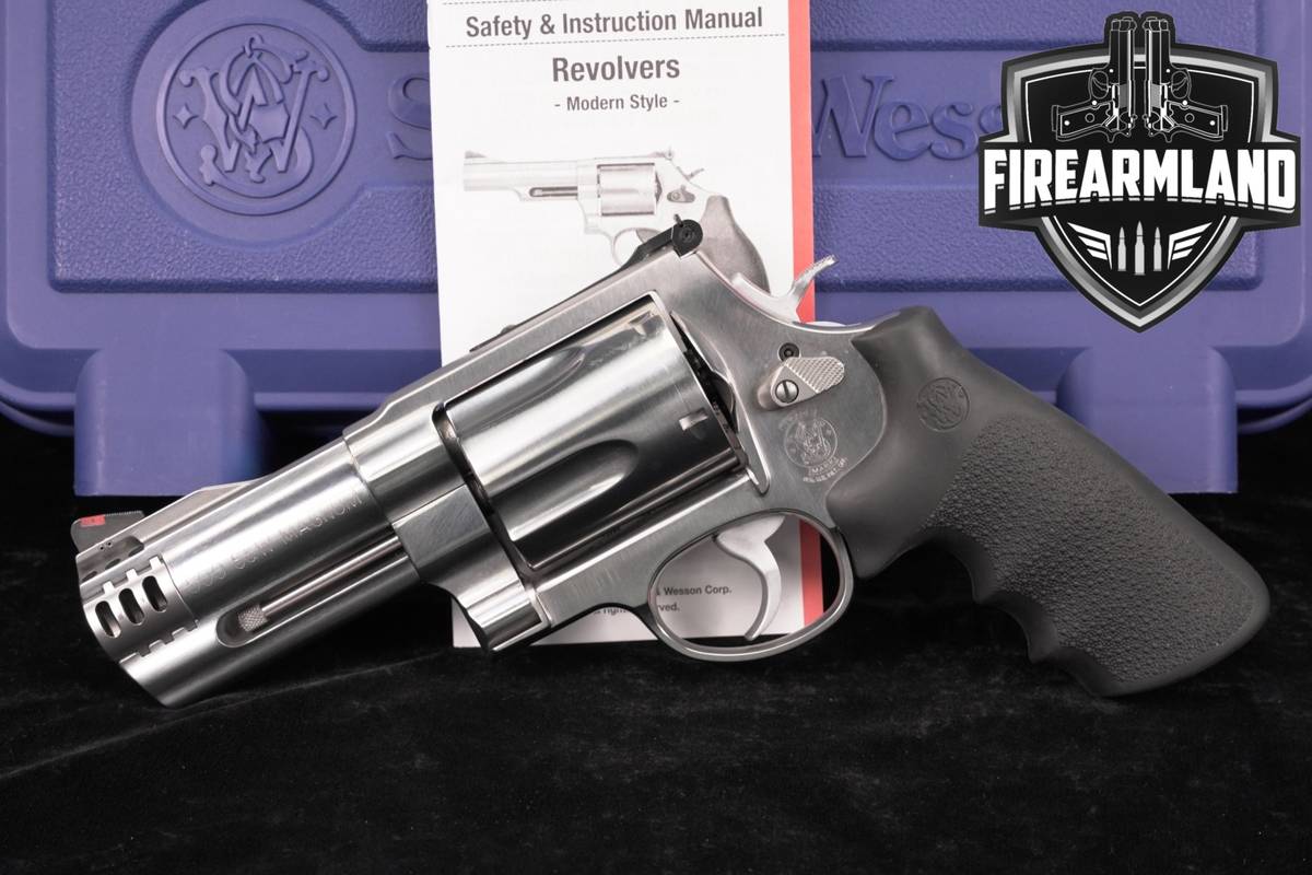 Smith & Wesson Model 500 S&W Magnum 4" HAND CANNON +ORIG CASE
