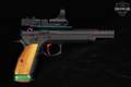 CZ CZ 75 TS Czechmate Parrot 9mm Luger Black in Like-New Condition Image 4