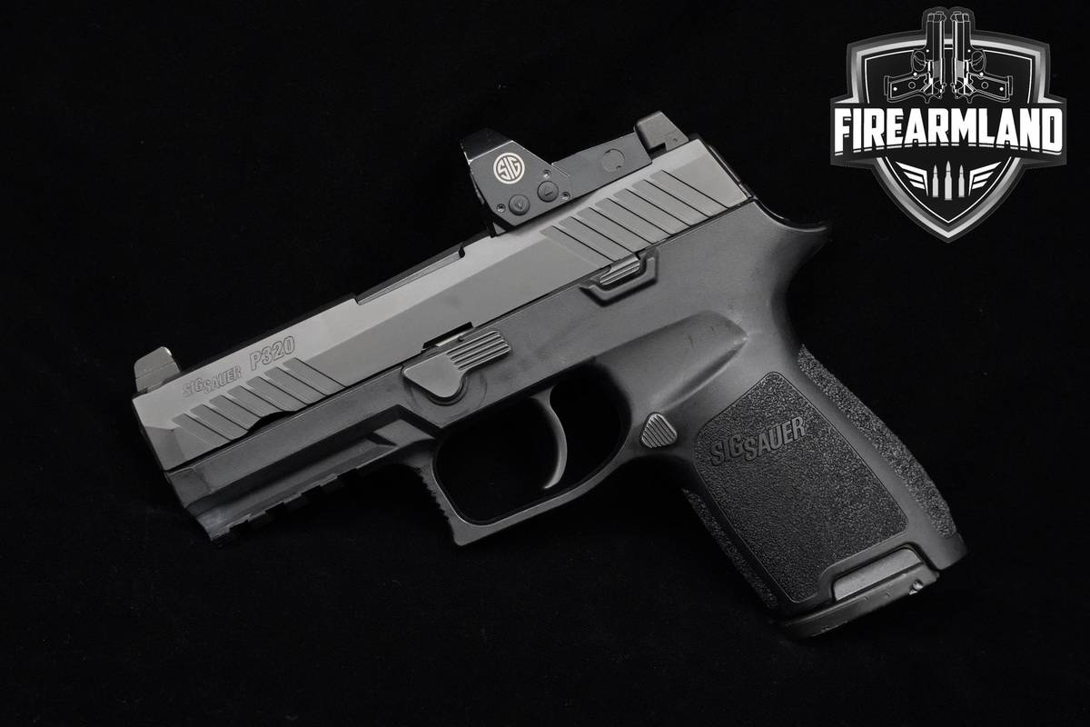 Sig Sauer P320 RX Compact 9mm Nitron Sig-Sauer P320 P-320 W/ ROMEO1 RED DOT