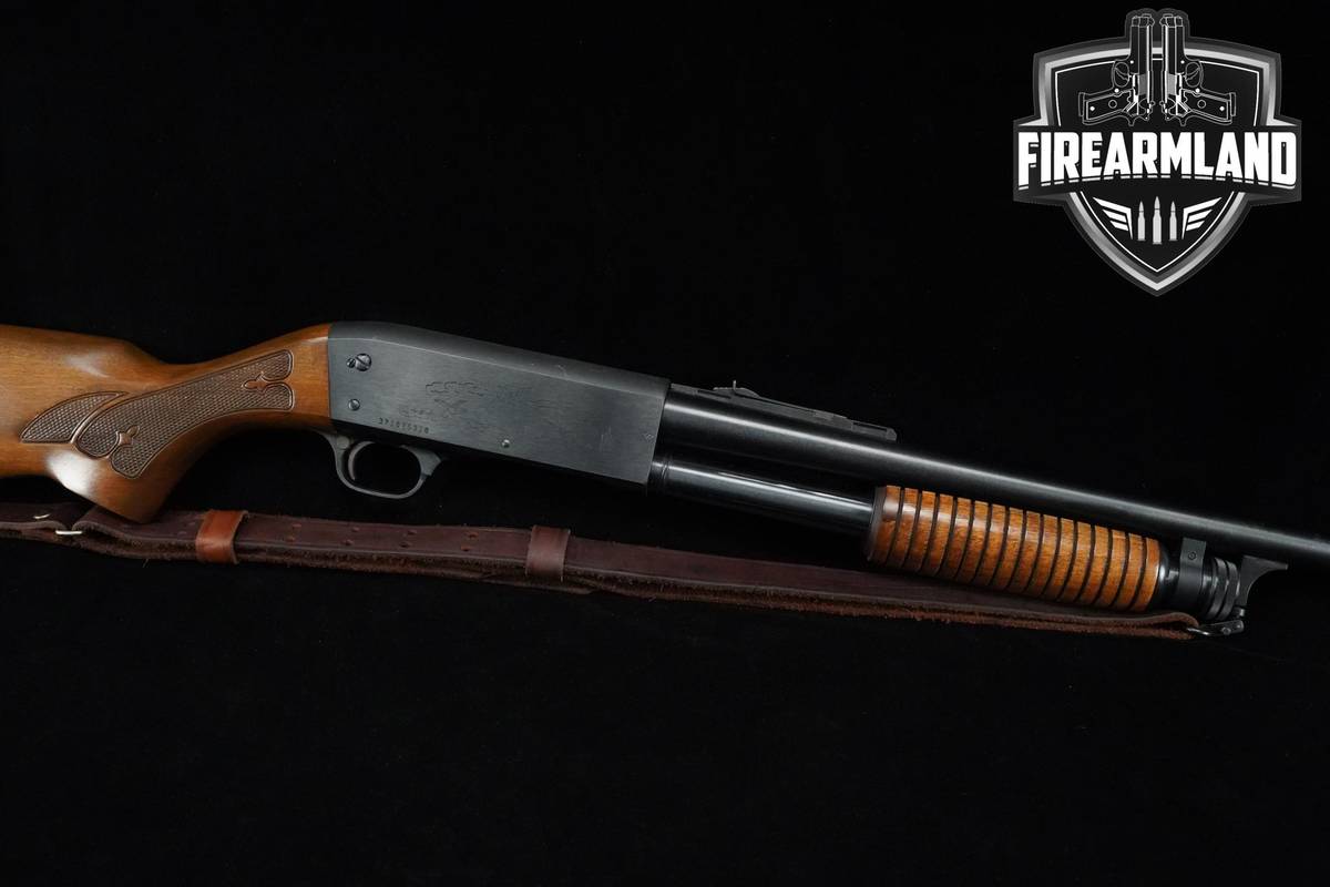 1985 Ithaca Model 37 Featherlight Deerslayer 12-Gauge 20" Blued