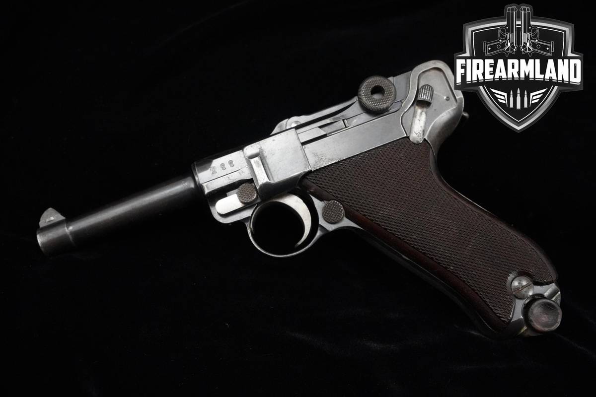 Imperial WW1-Era DWM P08 Luger 9mm 3.9" Blued P08 P.08 P-08 WWI Luger