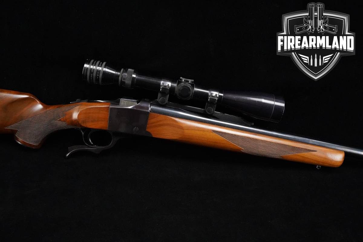 1978 Ruger No.1 6mm Rem 26" Blued Ruger Number One Falling-Block +OPTIC