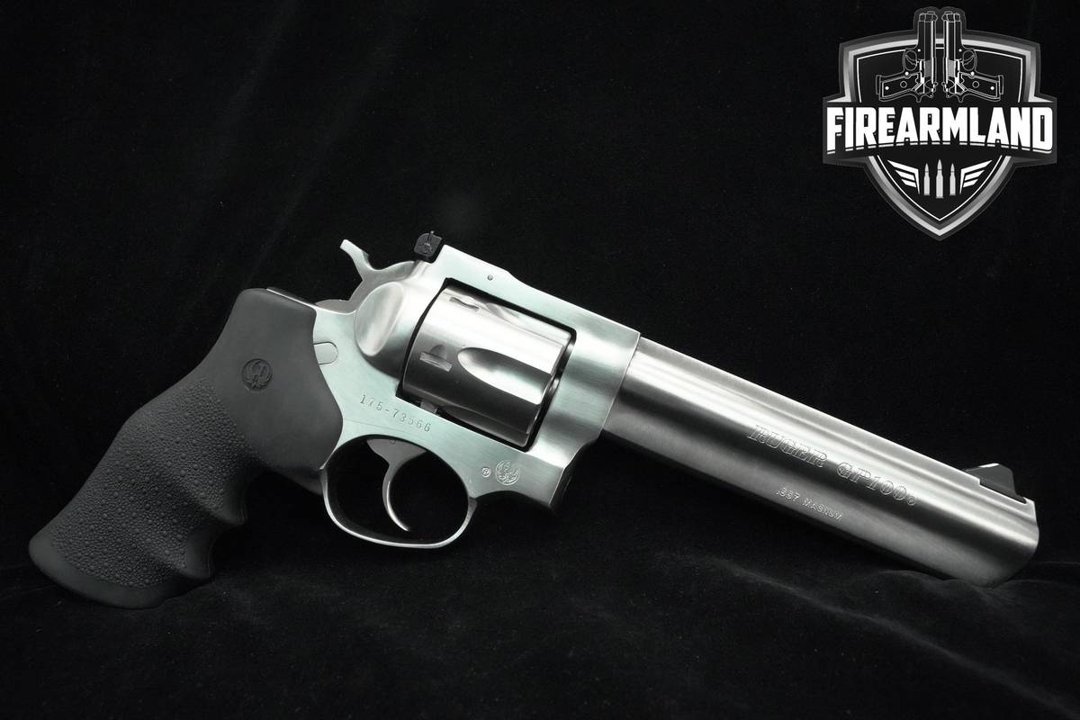 2009 Ruger GP100 357-Magnum 6" Stainless Ruger-GP100 GP-100 +ORIG CASE
