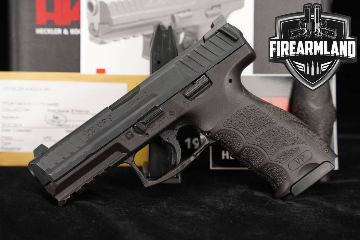 Heckler & Koch VP9 9mm H&K VP 9 4.09" +2 MAGS & ORIG CASE