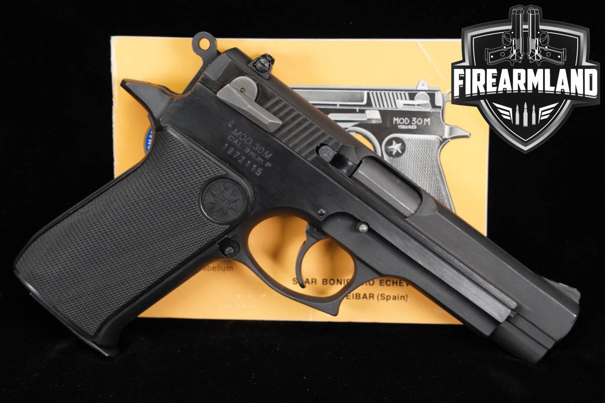 Star Model 30M 9mm 4.25" DA/SA 30-M Target Defense Pistol