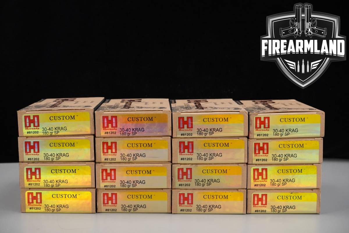 320 RDS! 30-40 Krag Ammo