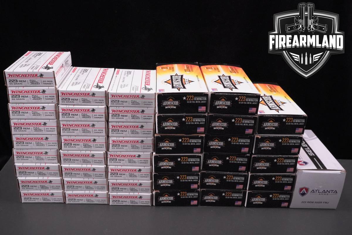 223 Rem Ammo 223-Rem Ammunition 890 ROUNDS