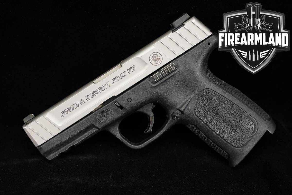 Smith & Wesson SD40 VE 40S&W 4" Two-Tone Stainless S&W SD 40 SD40VE