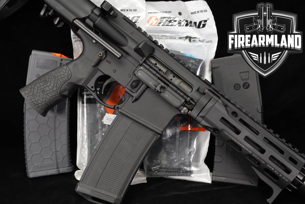 Daniel Defense DDM4 PDW 300 Blackout AR-15 AR15 7" +5 MAGS