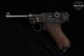1921-1928 DWM Luger P.08 Alphabet Commercial 9mm Luger Rust Blue in Good Condition Image 2