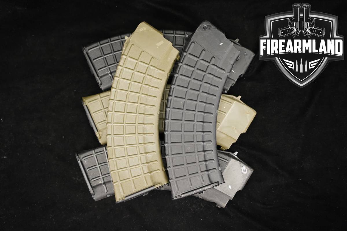 FIVE (5) Arsenal Circle-10 AK-47 30 Round Magazines 7.62x39 C10 AK47 Mags