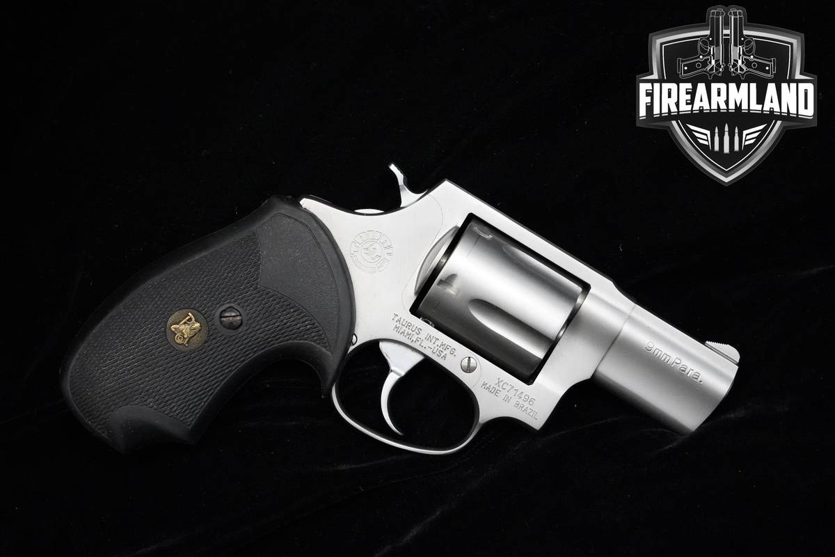 Taurus Model 905 9mm Luger 2" Matte Silver Taurus 905 DA/SA +MOON CLIPS