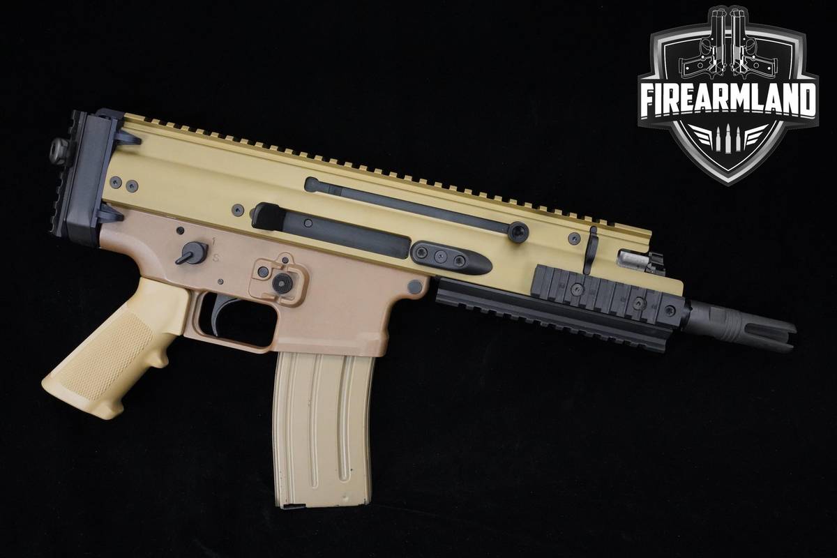 FN SCAR 15P NRCH Pistol 5.56 NATO 7.5" FDE FN-SCAR-15 P +ORIG BOX
